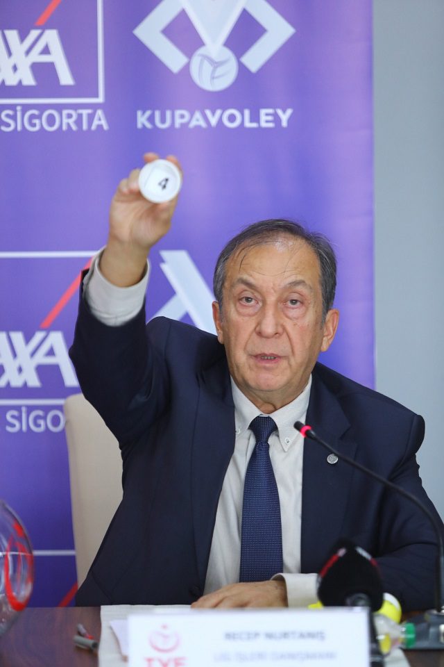 AXA Sigorta Kupa Voleyde Çeyrek Final Eşleşmeleri Belli Oldu