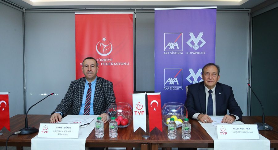 AXA Sigorta Kupa Voleyde Çeyrek Final Eşleşmeleri Belli Oldu