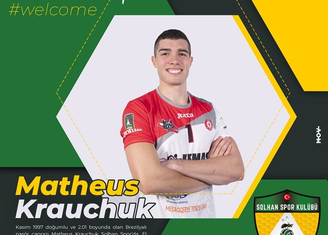 Solhan Spor, Matheus Krauchuk'u renklerine bağladı