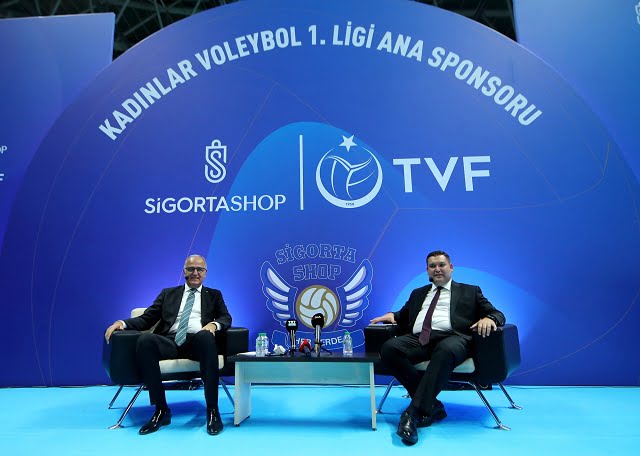 Sigorta Shop, TVF Kadınlar Voleybol 1.Ligi’ne isim sponsoru oldu