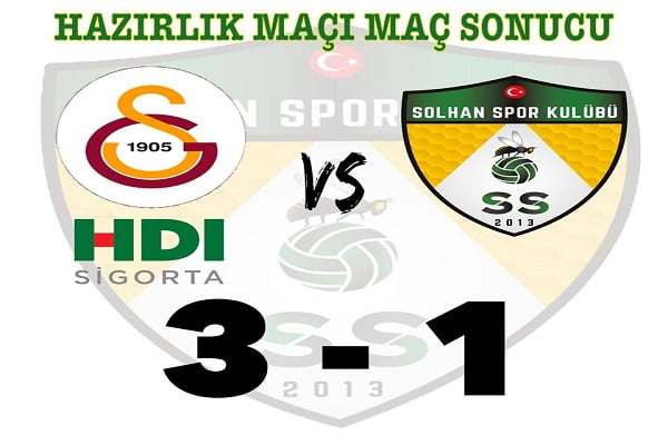 Hazırlık turnuvasında Galatasaray HDI Sigorta rahat geçti