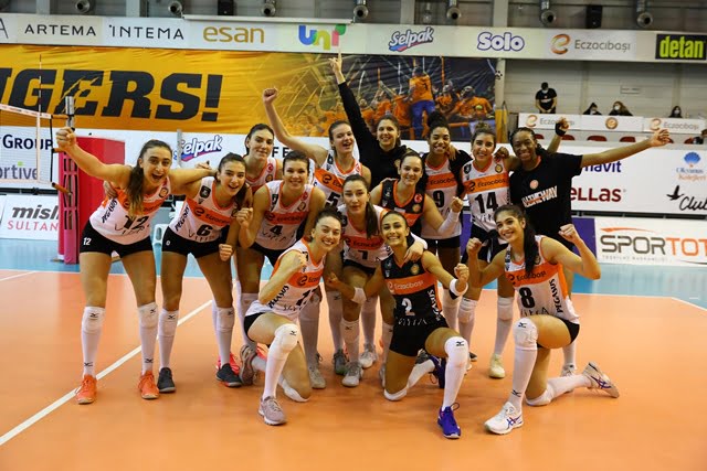Eczacıbaşı VitrA, Çan Gençlik Kale Spor’u 3-0 mağlup etti.