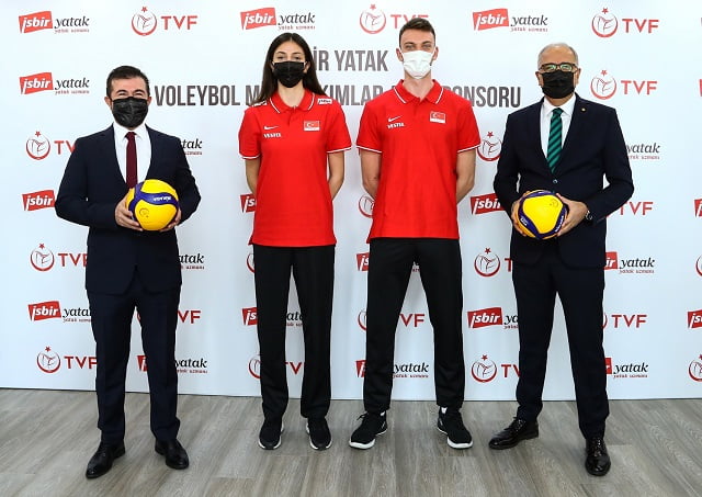 İşbir Yatak, Voleybol Milli Takımlar Ana Sponsoru Oldu