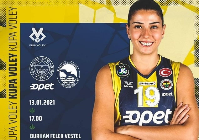 Fenerbahçe Opet, AXA Sigorta Kupa Voley erteleme maçı Sarıyer Belediyespor