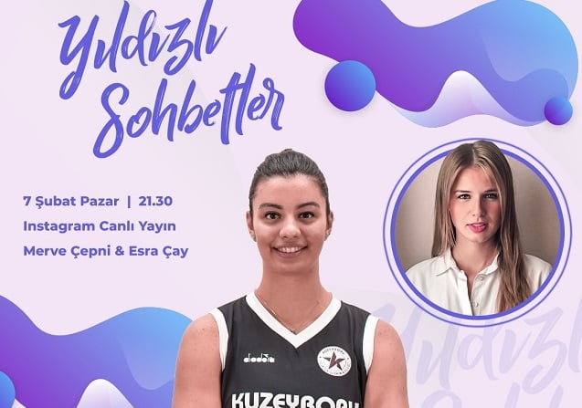 Shining Stars ‘Yıldızlı Sohbetler’ programına Kuzeyboruspor’un başarılı oyuncusu Merve Çepni konuk oldu.