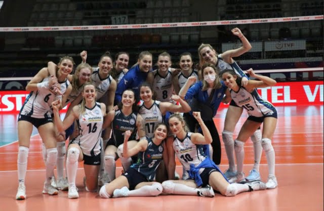 Sarıyer Belediyespor, Başkentten set vermeden döndü 3-0