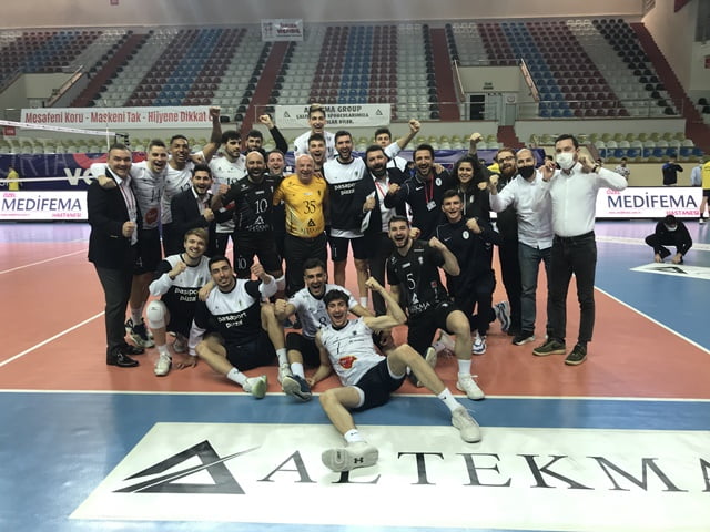 Altekma adını play-off'a yazdırdı 3-2