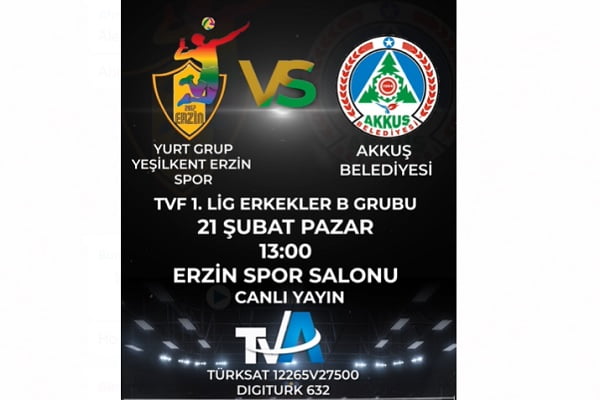 Erzin’de hem zirve hem de alt tarafı ilgilendiren kritik maç canlı yayınlanacak
