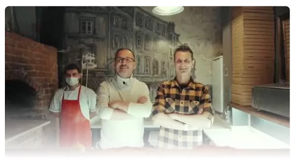 Bakan Kasapoğlu ile Guidetti pizza yapıp sohbet ettiler.