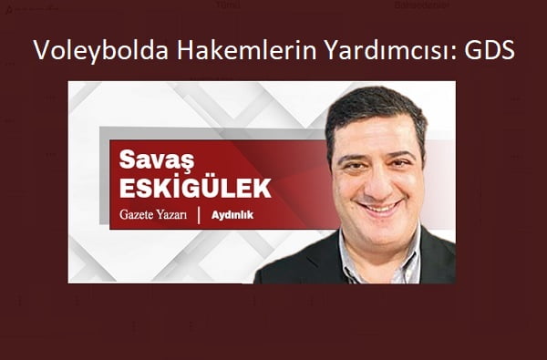 Voleybolda Hakemlerin Yardımcısı: görüntülü Değerlendirme Sistemi (GDS)