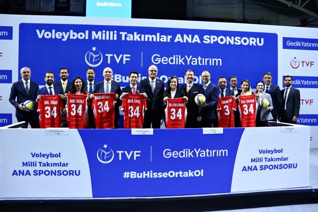 TVF ile Gedik Yatırım Arasında Sponsorluk Anlaşması Yapıldı