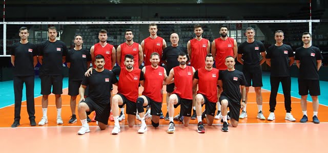 A Milli Erkek Voleybol Takımımız Hazırlıklarına Başladı