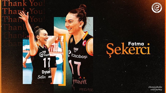 Eczacıbaşı Dynavit’ten, Fatma Şekerci’ye teşekkür