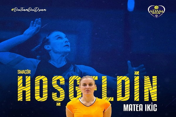 Matea Ikic, yeni sezonda Adam Voleybol' da