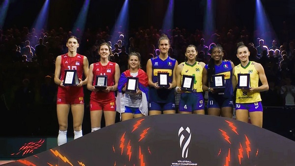 2022 FIVB Dünya Şampiyonası rüya takımı