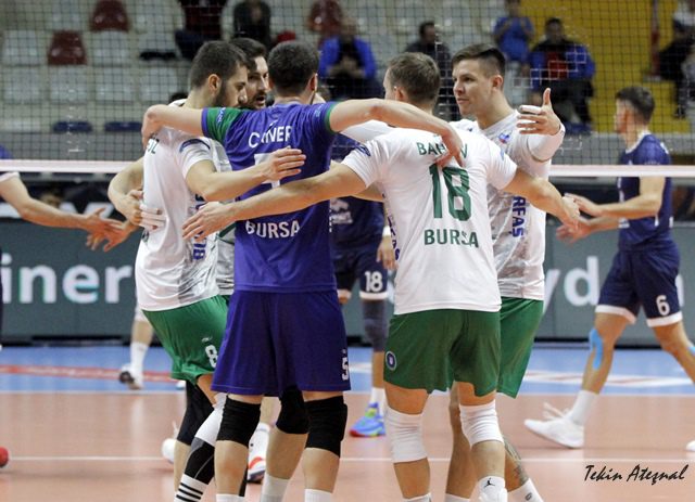 Bursa Büyükşehir Belediyespor maçı yine beşinci sette bitirdi