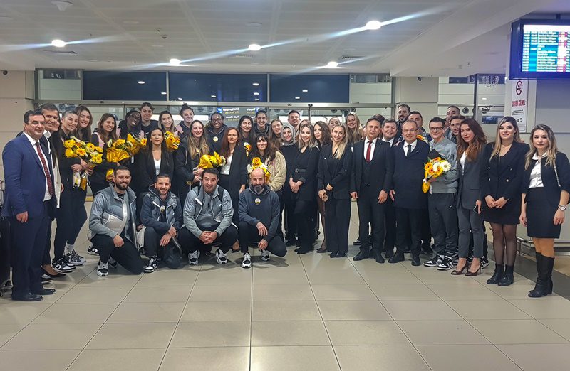VakıfBank, Kulüpler Dünya Şampiyonası  için Antalya’ya gitti