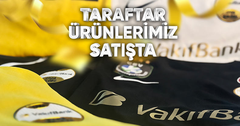 VakıfBank, "Taraftar ürünleri satışta "