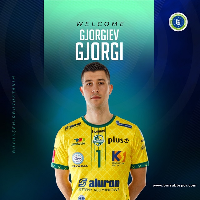 Gjorgi Gjorgiev Bursa Büyükşehir Belediyespor’da