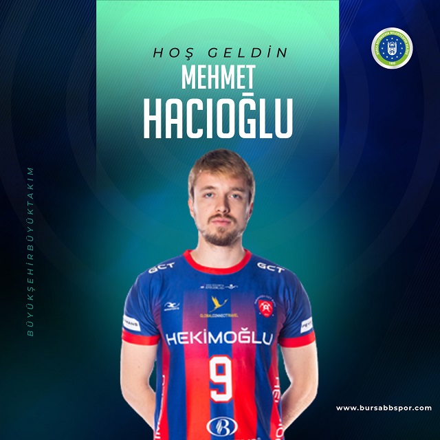 Mehmet Hacıoğlu Bursa Büyükşehir Belediyespor’da
