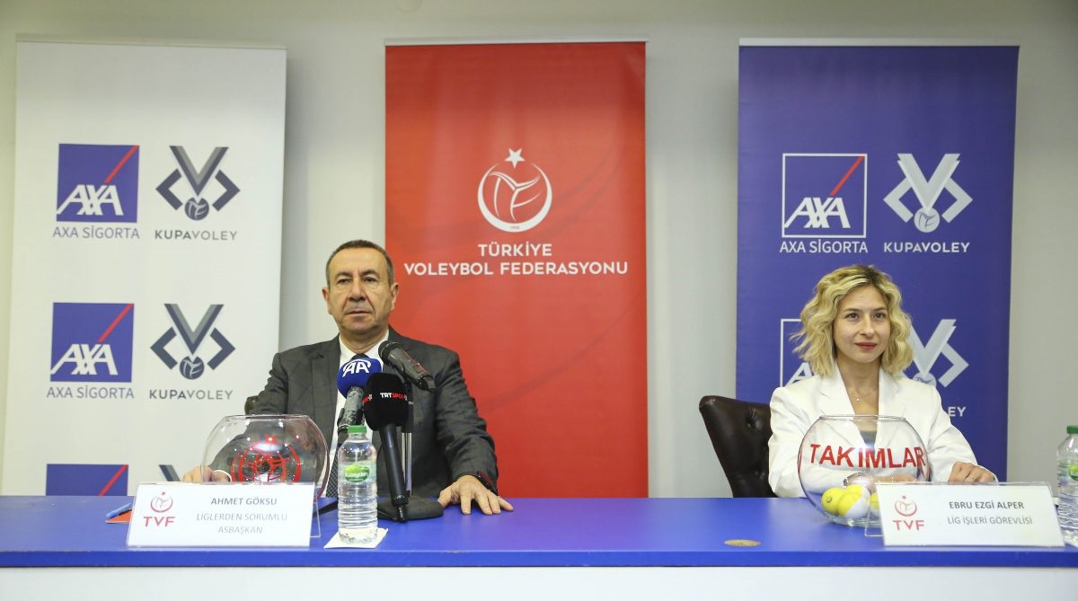 AXA Sigorta Kupa Voley’de Çeyrek Final Eşleşmeleri Belli Oldu