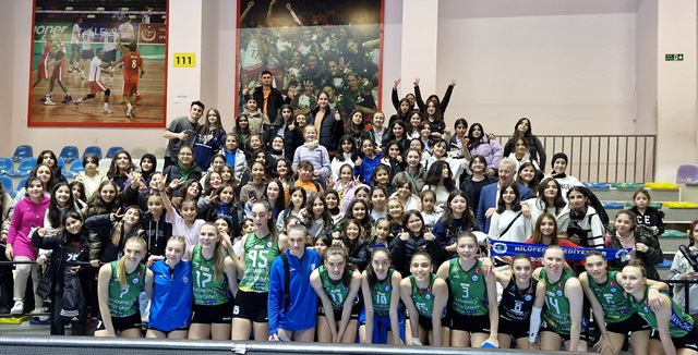 Nilüfer Belediyespor, 3-0 galip geldiği maçta nihayet dedi