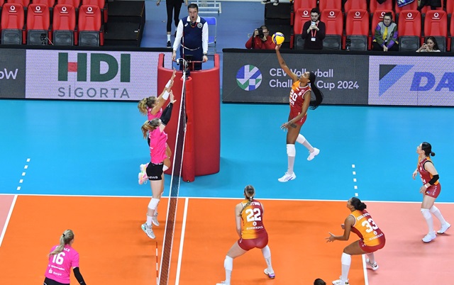Galatasaray Daikin, Wiesbaden’a 3-2 Mağlup Oldu