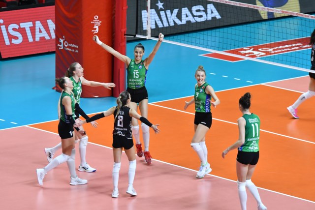 Nilüfer Belediyespor, ilk devreyi deplasmanda galibiyetle tamamladı