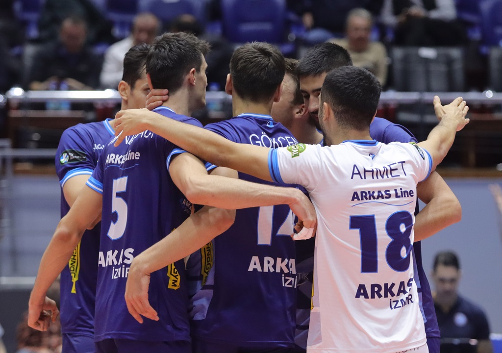 Arkas Spor, İzmir’deki rövanş öncesi avantaj elde etti 3-1