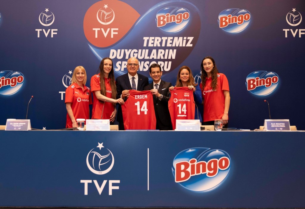 Bingo, Türkiye Voleybol Federasyonu ile Resmi Sponsorluk Anlaşması İmzaladı