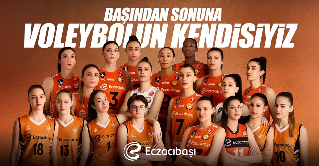 Eczacıbaşı, “Başından sonuna #VoleybolunKendisiyiz”