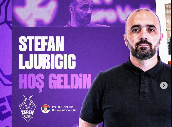 Zeren Spor’da Stevan Ljubicic dönemi başladı