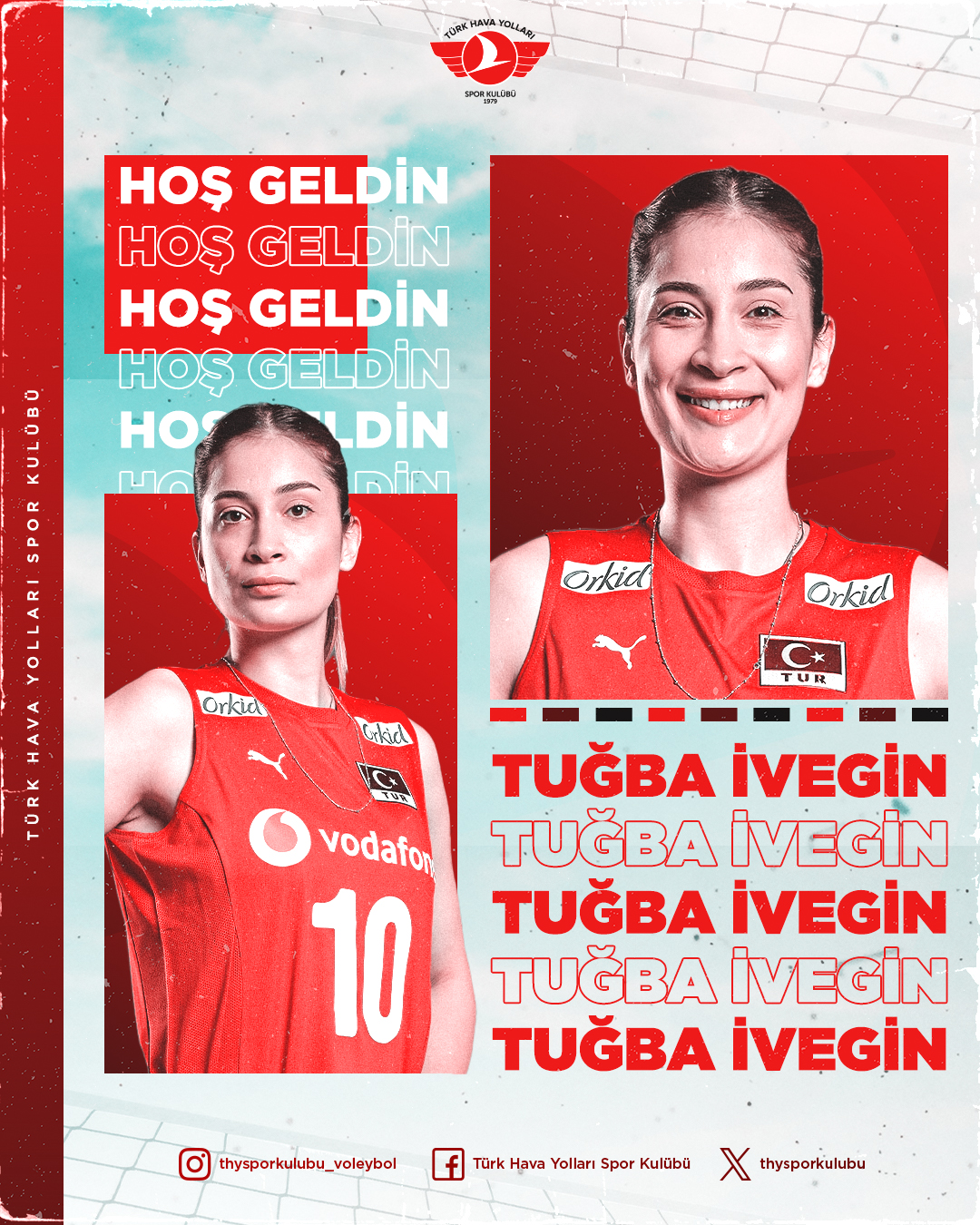Türk Hava Yolları, Tuğba Şenoğlu İvegin'i renklerine bağladı