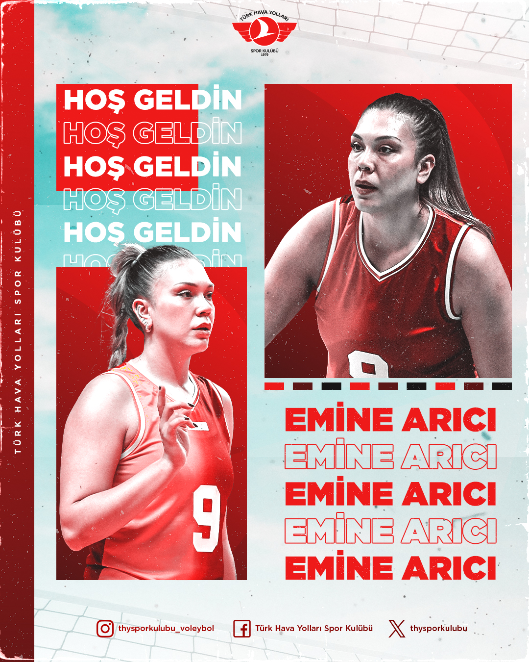 Emine Arıcı, yeni sezonda Türk Hava Yolları' nda