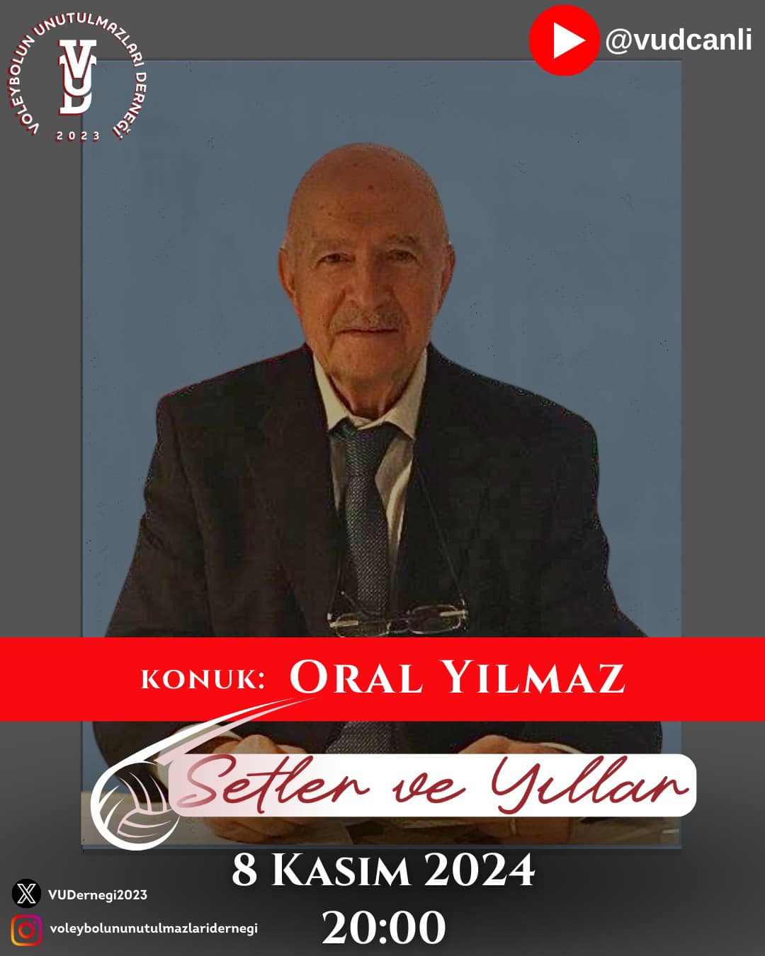 Setler ve Yıllar’a, Antrenör Sayın Oral Yılmaz konuk oluyor.
