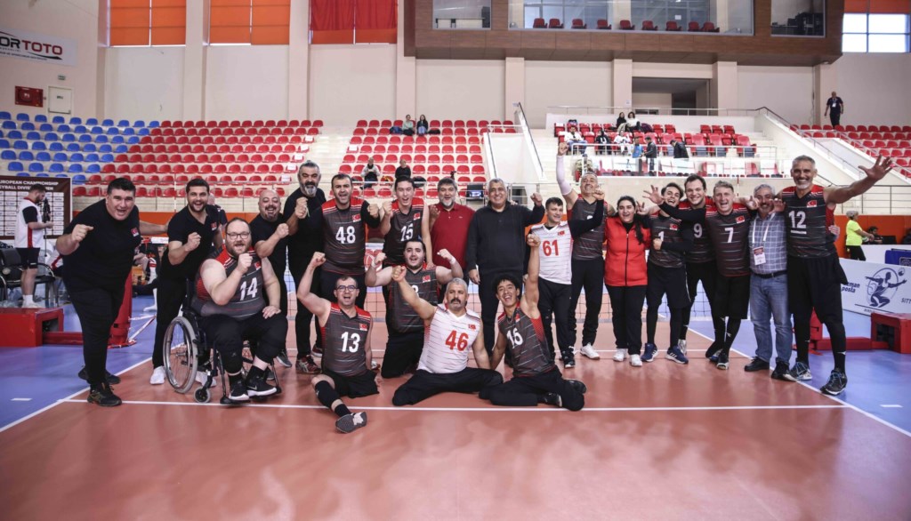 Oturarak Voleybol Erkek Milli Takımımız Avrupa Şampiyonası A Kategorisinde !