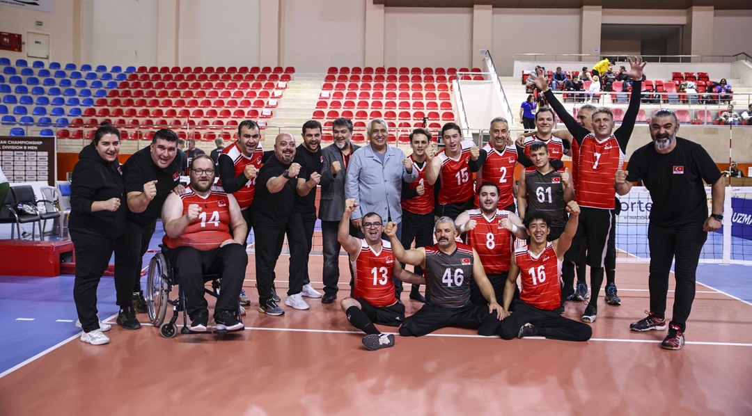 Oturarak Voleybol Erkek Milli Takımımız, Litvanya'yı 3-0'la Geçti