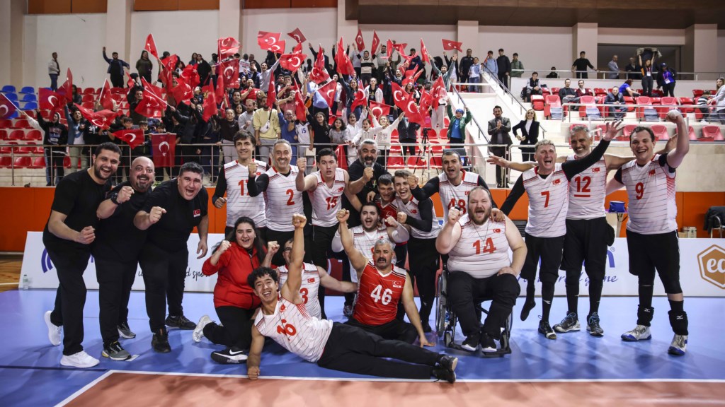 Oturarak Voleybol Erkek Milli Takımımız, Uzman Posta Paravolley Avrupa Şampiyonası’nda İkide İki Yaptı!