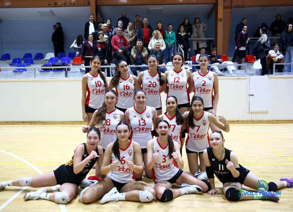 Eker Spor, Küçükkızlar da yarı finale galibiyetle başladı