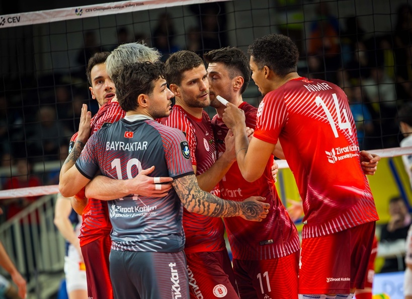 Ziraat Bankkart, namağlup çeyrek finalde