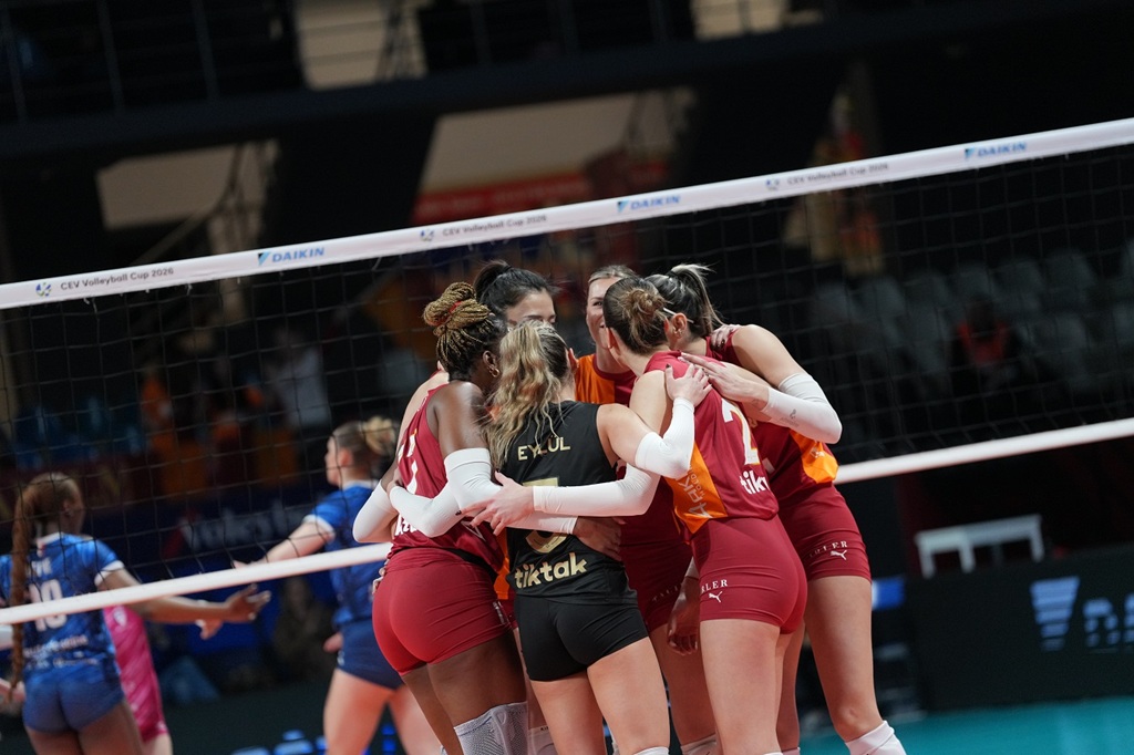 Galatasaray Daikin CEV Kupası'nda Yarı Finalde