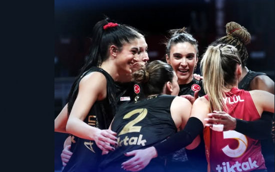 Kuzeyboru' yu  3-0 yenen Galatasaray Daikin Kupa Voley'de Yarı Final'de