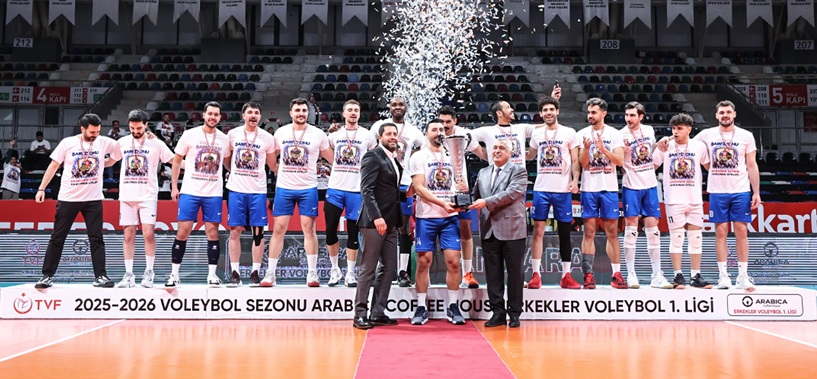 Arabica Coffee House Erkekler 1.Ligi'nin Şampiyonu Onikişubat Bld. Spor