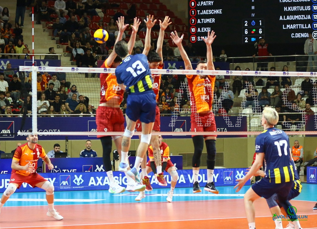 Galatasaray HDI sigorta Kupa Voleyde ikinci finalist.