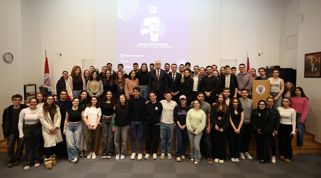 TVF Başkanı Mehmet Akif Üstündağ, Bilkent’te Öğrencilerle Buluştu