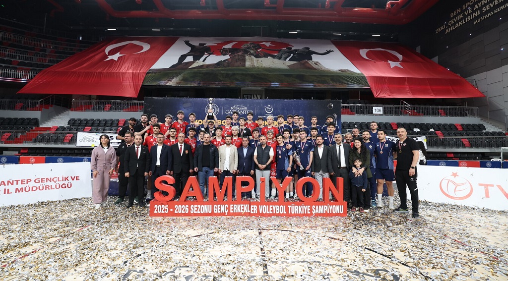 Genç Erkekler Türkiye Şampiyonası'nda Şampiyon Spor Toto