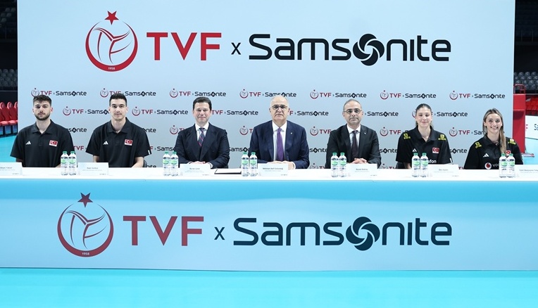 TVF ile Samsonite Arasında Sponsorluk Anlaşması İmzalandı