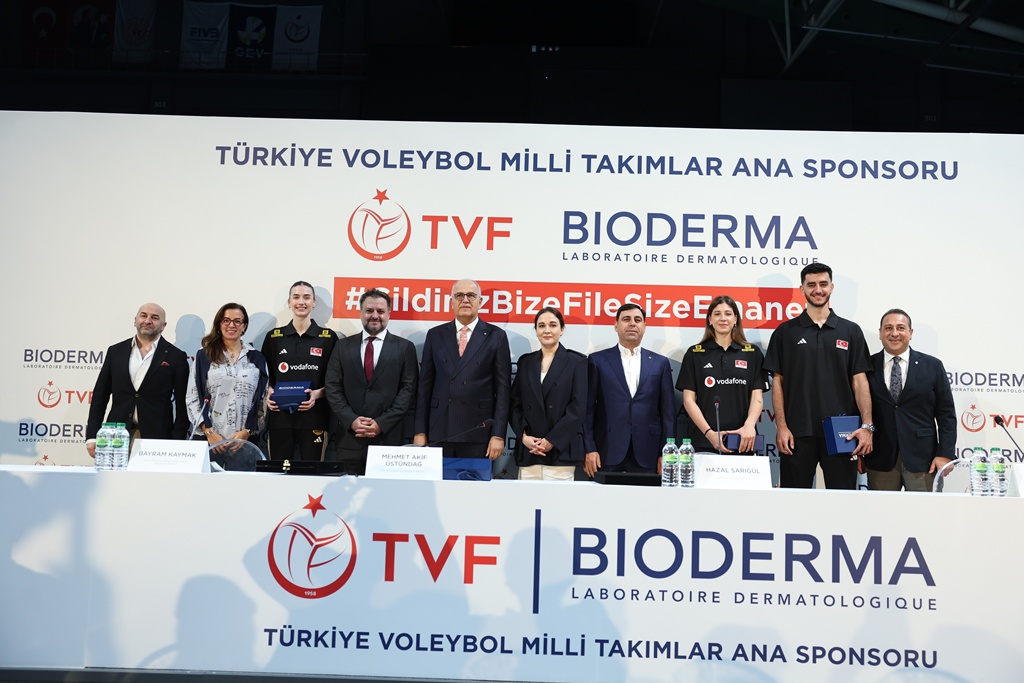 Bioderma, Voleybol Milli Takımlar Resmi Sponsorlarından Biri Oldu