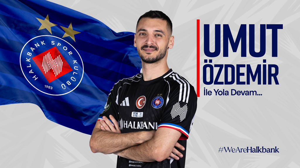 Halkbank, liberosu Umut Özdemir'i bırakmadı yeni sezonda da devam dedi