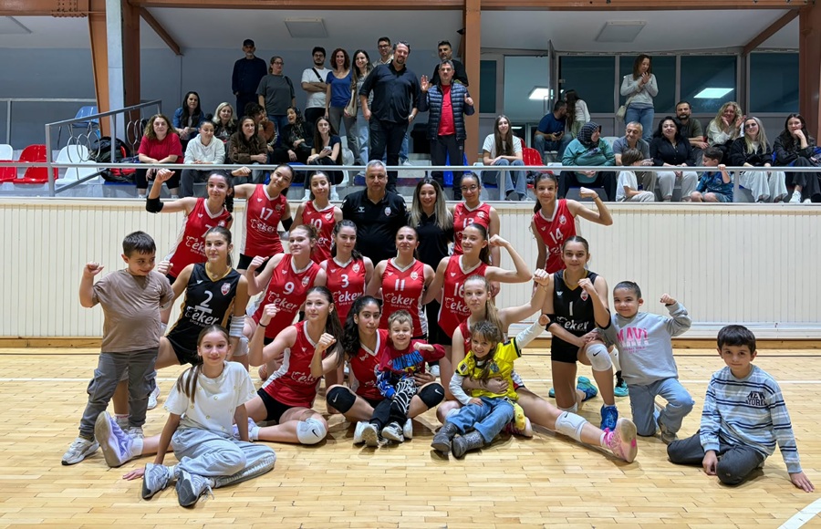 Eker Spor Küçük Kızlarda 3 de 3 yaparak nağmalup yoluna devam ediyor